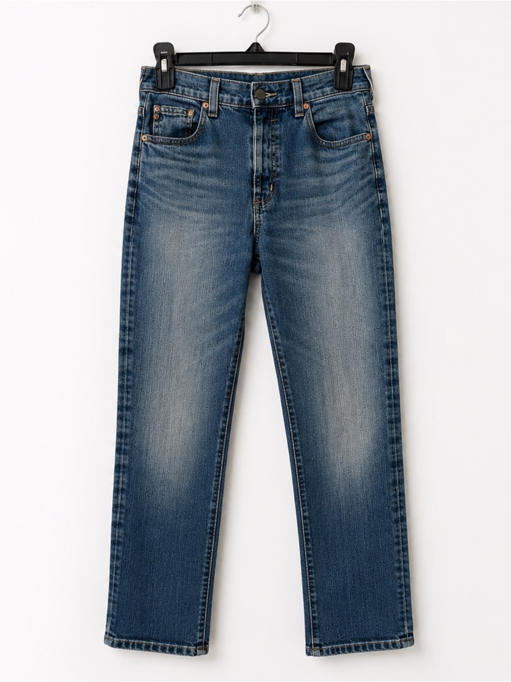 AG Alexxis Straight High Rise Vintage Fit Jeans Made in Japan Size 26 *altered*